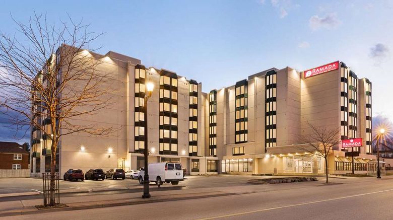 <b>Ramada by Wyndham Niagara Fallsview Exterior</b>. Images powered by <a href="https://iceportal.shijigroup.com/" title="IcePortal" target="_blank">IcePortal</a>.