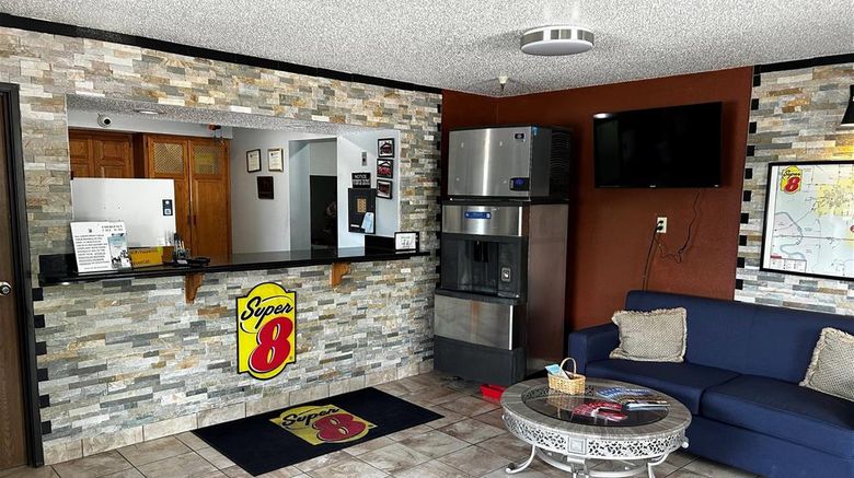 <b>Super 8 Boone Lobby</b>. Images powered by <a href="https://iceportal.shijigroup.com/" title="IcePortal" target="_blank">IcePortal</a>.