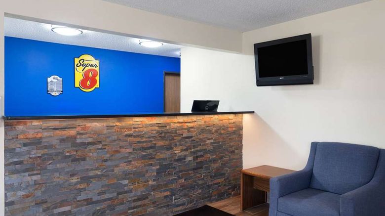 <b>Super 8 Dyersville Lobby</b>. Images powered by <a href="https://iceportal.shijigroup.com/" title="IcePortal" target="_blank">IcePortal</a>.