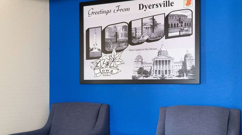 <b>Super 8 Dyersville Lobby</b>. Images powered by <a href="https://iceportal.shijigroup.com/" title="IcePortal" target="_blank">IcePortal</a>.