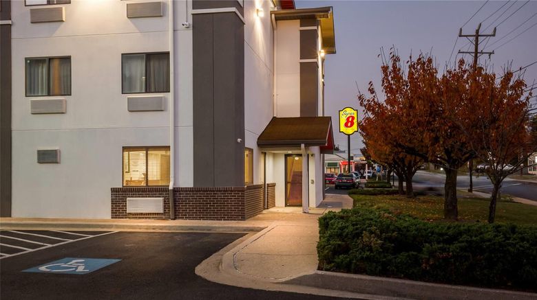 <b>Super 8 College Park/Wash DC Area Exterior</b>. Images powered by <a href="https://iceportal.shijigroup.com/" title="IcePortal" target="_blank">IcePortal</a>.