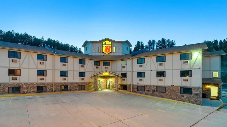 <b>Super 8 Hill City/Mt Rushmore/ Area Exterior</b>. Images powered by <a href="https://iceportal.shijigroup.com/" title="IcePortal" target="_blank">IcePortal</a>.