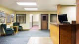 <b>Super 8 Hot Springs Lobby</b>. Images powered by <a href="https://iceportal.shijigroup.com/" title="IcePortal" target="_blank">IcePortal</a>.