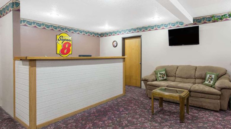 <b>Super 8 Austin Lobby</b>. Images powered by <a href="https://iceportal.shijigroup.com/" title="IcePortal" target="_blank">IcePortal</a>.
