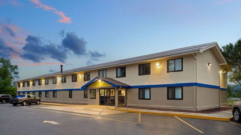 <b>Days Inn Hornell NY Exterior</b>. Images powered by <a href="https://iceportal.shijigroup.com/" title="IcePortal" target="_blank">IcePortal</a>.