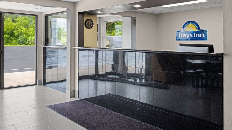 <b>Days Inn Hornell NY Lobby</b>. Images powered by <a href="https://iceportal.shijigroup.com/" title="IcePortal" target="_blank">IcePortal</a>.