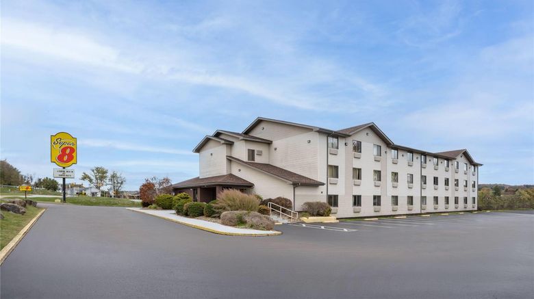 <b>Super 8 New Stanton Exterior</b>. Images powered by <a href="https://iceportal.shijigroup.com/" title="IcePortal" target="_blank">IcePortal</a>.
