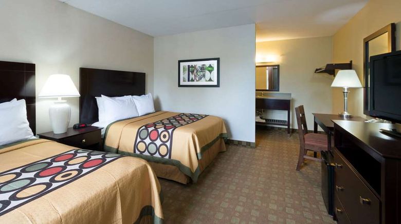 <b>Super 8 White River Junction Room</b>. Images powered by <a href="https://iceportal.shijigroup.com/" title="IcePortal" target="_blank">IcePortal</a>.
