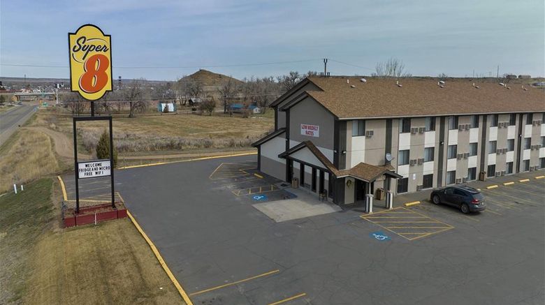 <b>Super 8 Miles City Exterior</b>. Images powered by <a href="https://iceportal.shijigroup.com/" title="IcePortal" target="_blank">IcePortal</a>.