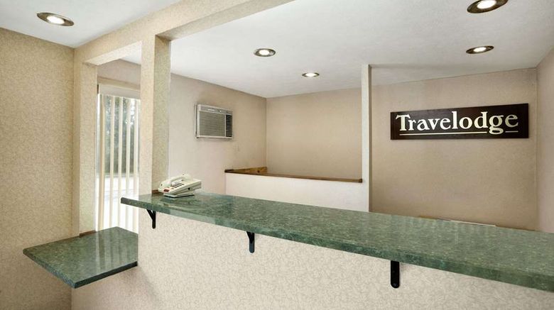 <b>Travelodge La Porte/Michigan City Area Lobby</b>. Images powered by <a href="https://iceportal.shijigroup.com/" title="IcePortal" target="_blank">IcePortal</a>.