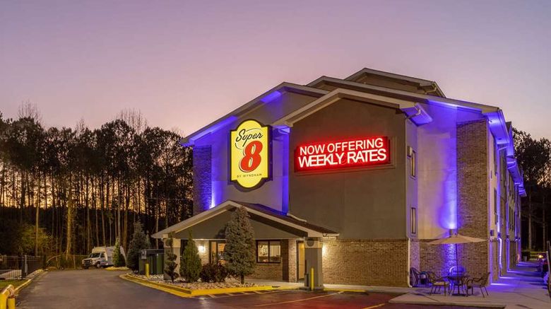 <b>Super 8 by Wyndham Villa Rica Exterior</b>. Images powered by <a href="https://iceportal.shijigroup.com/" title="IcePortal" target="_blank">IcePortal</a>.