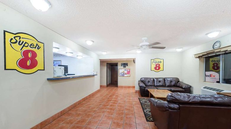 <b>Super 8 Socorro Lobby</b>. Images powered by <a href="https://iceportal.shijigroup.com/" title="IcePortal" target="_blank">IcePortal</a>.