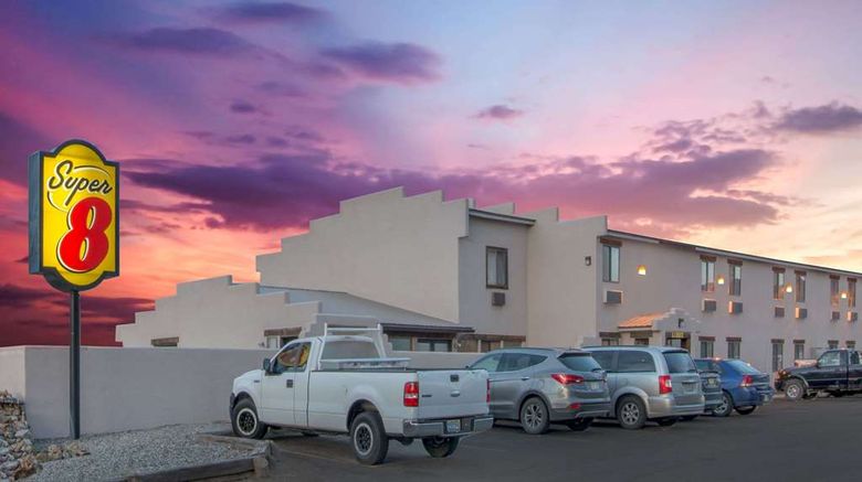 <b>Super 8 Taos Exterior</b>. Images powered by <a href="https://iceportal.shijigroup.com/" title="IcePortal" target="_blank">IcePortal</a>.
