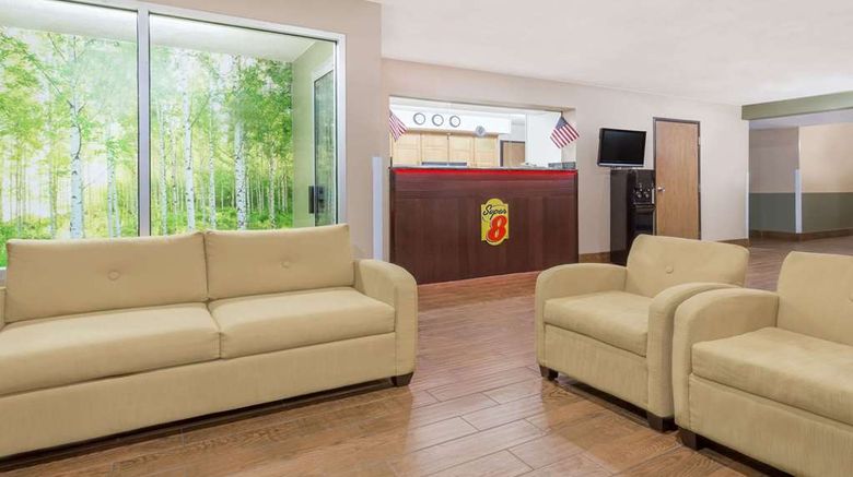 <b>Super 8 Cedar City Lobby</b>. Images powered by <a href="https://iceportal.shijigroup.com/" title="IcePortal" target="_blank">IcePortal</a>.