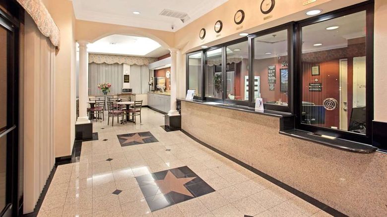<b>Super 8 Hollywood/LA Area Lobby</b>. Images powered by <a href="https://iceportal.shijigroup.com/" title="IcePortal" target="_blank">IcePortal</a>.