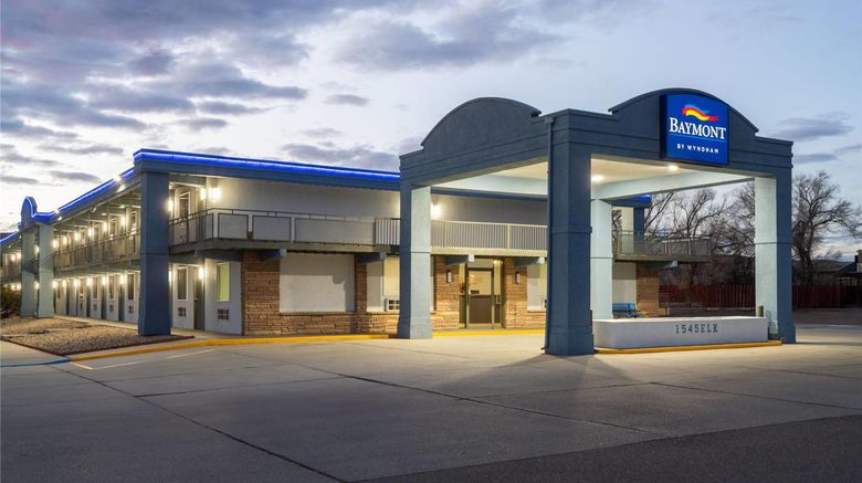 <b>Baymont by Wyndham Rock Springs Exterior</b>. Images powered by <a href="https://iceportal.shijigroup.com/" title="IcePortal" target="_blank">IcePortal</a>.