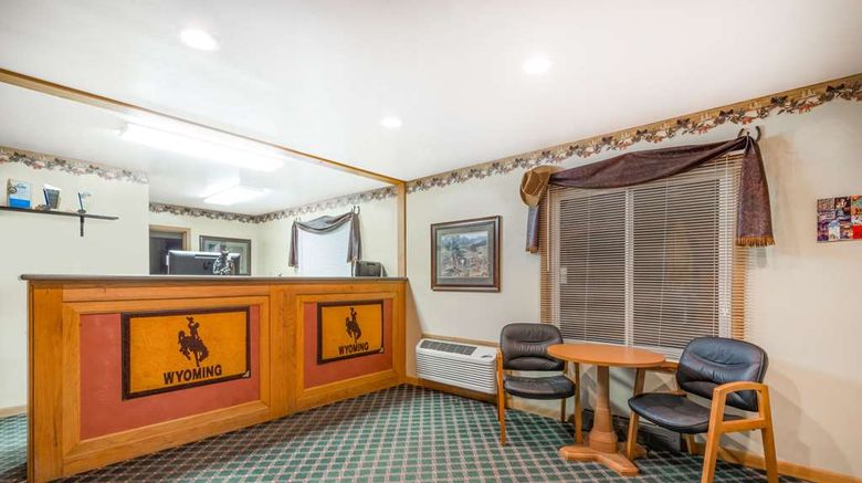 <b>Days Inn Worland Lobby</b>. Images powered by <a href="https://iceportal.shijigroup.com/" title="IcePortal" target="_blank">IcePortal</a>.