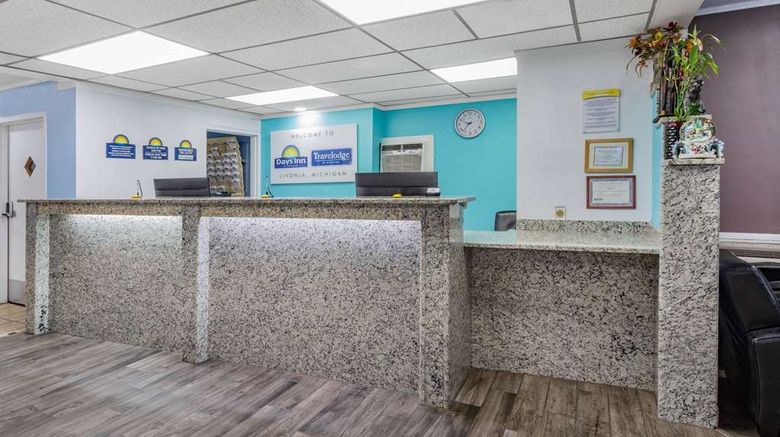 <b>Days Inn by Wyndham Livonia/Canton/Detro Lobby</b>. Images powered by <a href="https://iceportal.shijigroup.com/" title="IcePortal" target="_blank">IcePortal</a>.