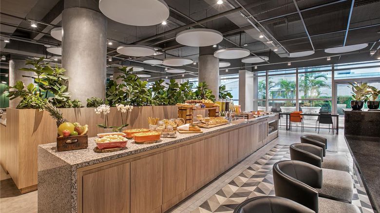 <b>Sao Paulo Nacoes Unidas, aff by Melia Restaurant</b>. Images powered by <a href="https://iceportal.shijigroup.com/" title="IcePortal" target="_blank">IcePortal</a>.