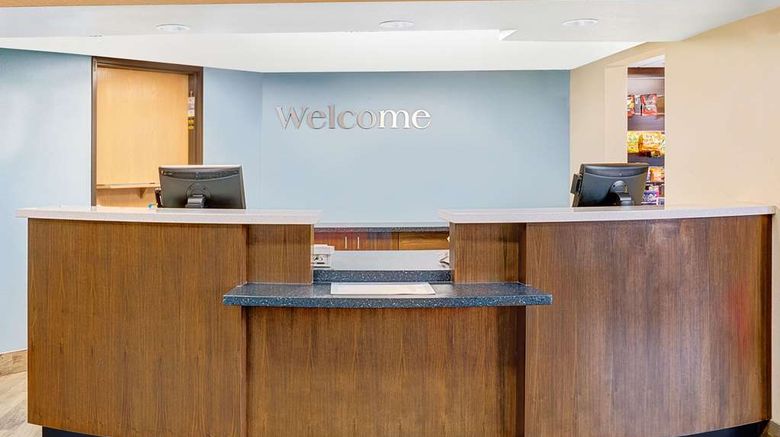 <b>Days Inn & Suites Page/Lake Powell Lobby</b>. Images powered by <a href="https://iceportal.shijigroup.com/" title="IcePortal" target="_blank">IcePortal</a>.