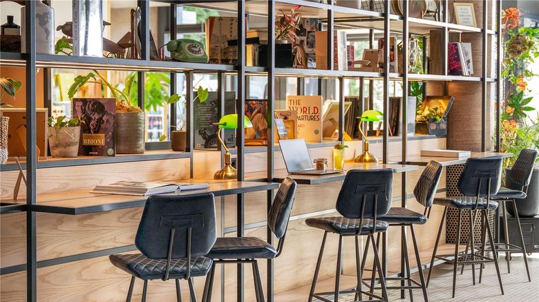 <b>Hotel Berlin Mitte managed by Melia Restaurant</b>. Images powered by <a href="https://iceportal.shijigroup.com/" title="IcePortal" target="_blank">IcePortal</a>.
