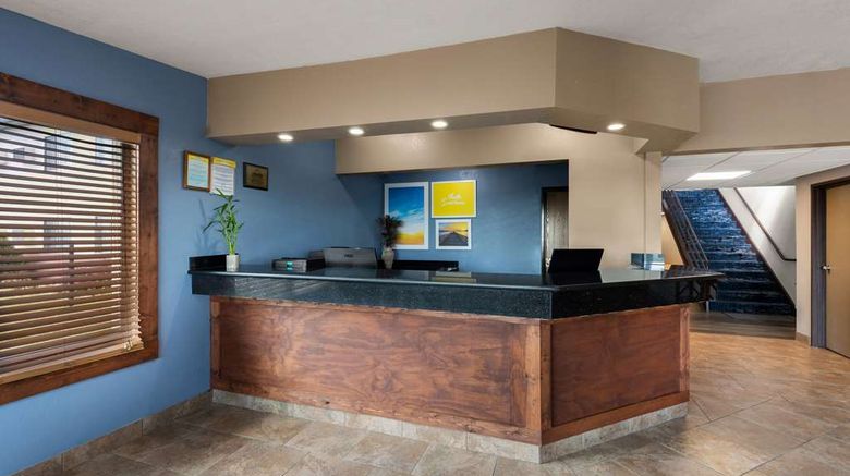 <b>Days Inn Newton Lobby</b>. Images powered by <a href="https://iceportal.shijigroup.com/" title="IcePortal" target="_blank">IcePortal</a>.