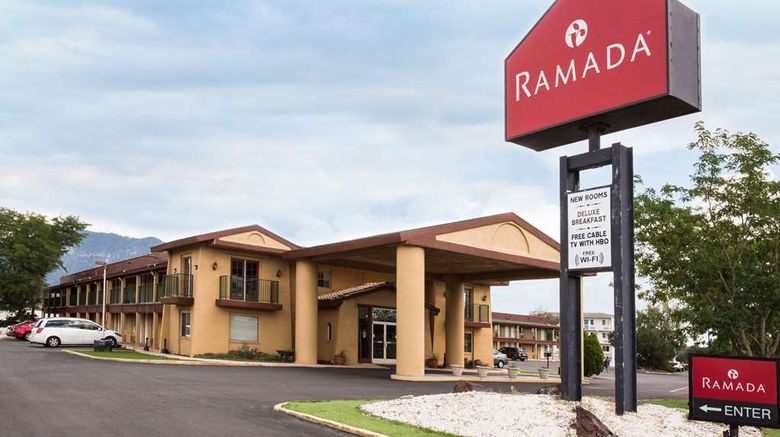 Ramada Flagstaff East Exterior. Images powered by <a href="https://iceportal.shijigroup.com" target="_blank" rel="noopener">Ice Portal</a>.