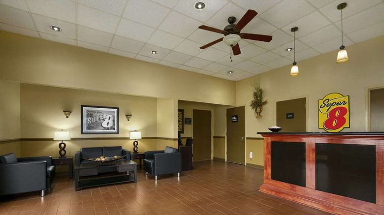 <b>Super 8 Tupelo Airport Lobby</b>. Images powered by <a href="https://iceportal.shijigroup.com/" title="IcePortal" target="_blank">IcePortal</a>.