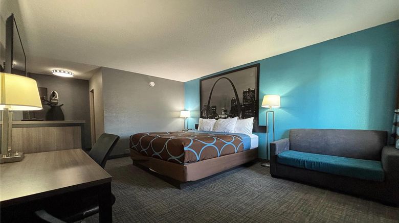 <b>Super 8 Belleville St. Louis Area Room</b>. Images powered by <a href="https://iceportal.shijigroup.com/" title="IcePortal" target="_blank">IcePortal</a>.