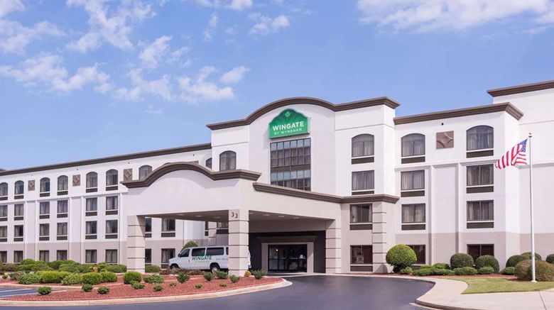 Wingate by Wyndham Greenville Airport Exterior. Images powered by <a href="https://iceportal.shijigroup.com" target="_blank" rel="noopener">Ice Portal</a>.