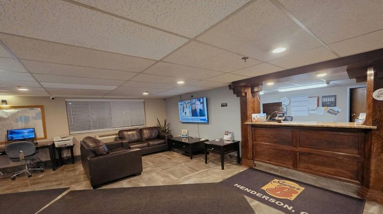 <b>Super 8 Henderson North East Denver Lobby</b>. Images powered by <a href="https://iceportal.shijigroup.com/" title="IcePortal" target="_blank">IcePortal</a>.