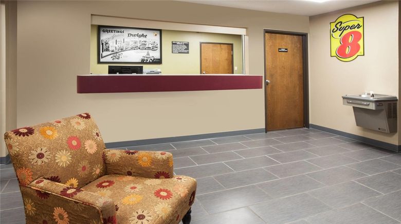<b>Super 8 Dwight Lobby</b>. Images powered by <a href="https://iceportal.shijigroup.com/" title="IcePortal" target="_blank">IcePortal</a>.
