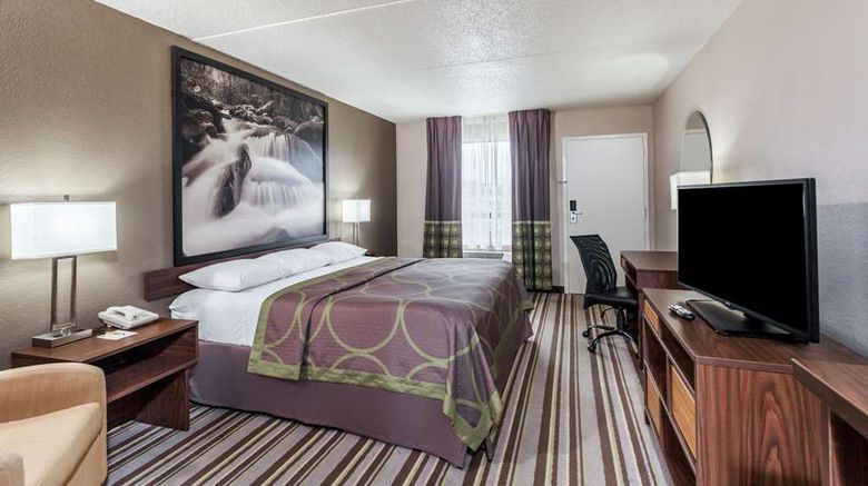 <b>Super 8 Pigeon Forge-Emert St Room</b>. Images powered by <a href="https://iceportal.shijigroup.com/" title="IcePortal" target="_blank">IcePortal</a>.