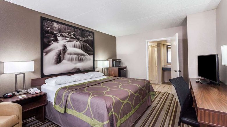 <b>Super 8 Pigeon Forge-Emert St Room</b>. Images powered by <a href="https://iceportal.shijigroup.com/" title="IcePortal" target="_blank">IcePortal</a>.