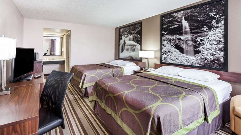 <b>Super 8 Pigeon Forge-Emert St Room</b>. Images powered by <a href="https://iceportal.shijigroup.com/" title="IcePortal" target="_blank">IcePortal</a>.