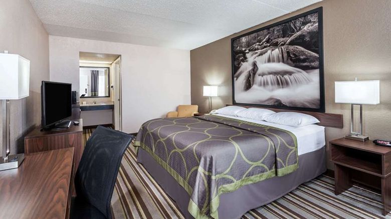 <b>Super 8 Pigeon Forge-Emert St Room</b>. Images powered by <a href="https://iceportal.shijigroup.com/" title="IcePortal" target="_blank">IcePortal</a>.