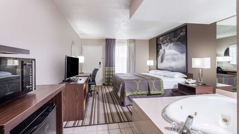 <b>Super 8 Pigeon Forge-Emert St Room</b>. Images powered by <a href="https://iceportal.shijigroup.com/" title="IcePortal" target="_blank">IcePortal</a>.