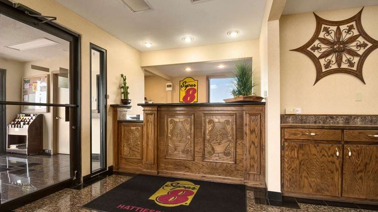 <b>Super 8 Hattiesburg North Lobby</b>. Images powered by <a href="https://iceportal.shijigroup.com/" title="IcePortal" target="_blank">IcePortal</a>.