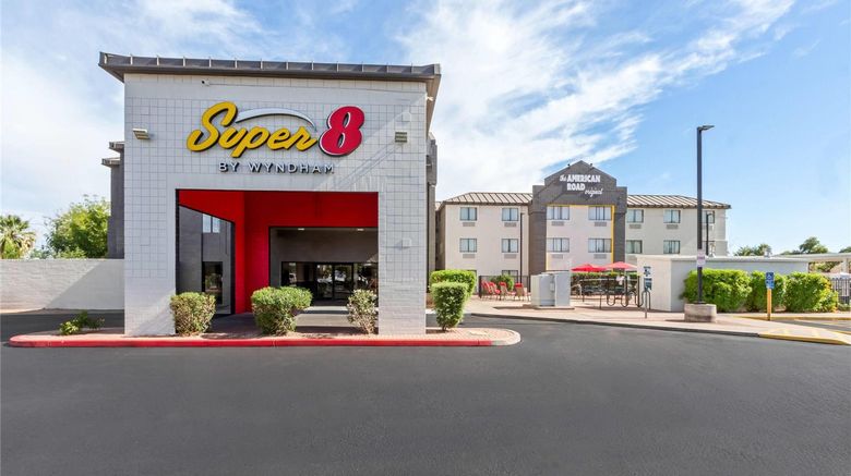 <b>Super 8 Phoenix/Mesa/Gilbert Road Exterior</b>. Images powered by <a href="https://iceportal.shijigroup.com/" title="IcePortal" target="_blank">IcePortal</a>.