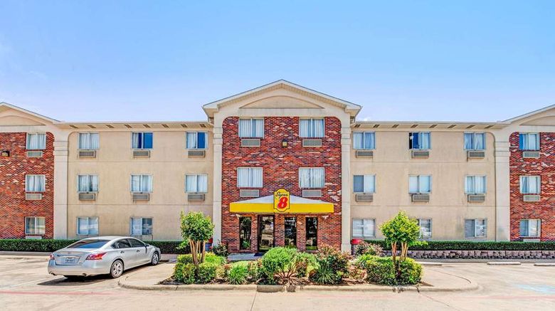 <b>Super 8 McKinney/Plano Area Exterior</b>. Images powered by <a href="https://iceportal.shijigroup.com/" title="IcePortal" target="_blank">IcePortal</a>.