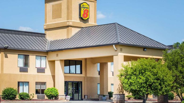 Super 8 Piedmont Greenville Area Exterior. Images powered by <a href="https://iceportal.shijigroup.com" target="_blank" rel="noopener">Ice Portal</a>.