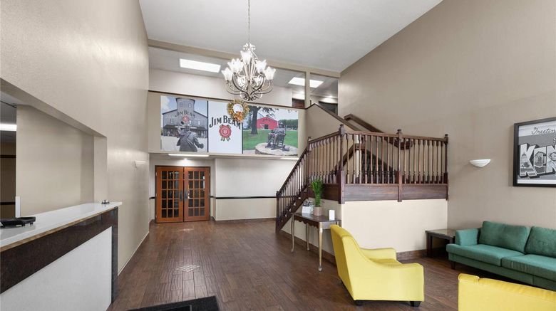 <b>Super 8 Shepherdsville Lobby</b>. Images powered by <a href="https://iceportal.shijigroup.com/" title="IcePortal" target="_blank">IcePortal</a>.