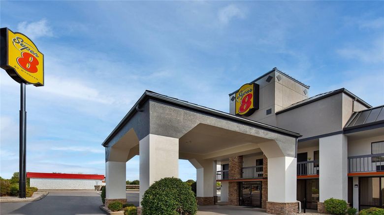 <b>Super 8 Bulls Gap Greeneville Area Exterior</b>. Images powered by <a href="https://iceportal.shijigroup.com/" title="IcePortal" target="_blank">IcePortal</a>.