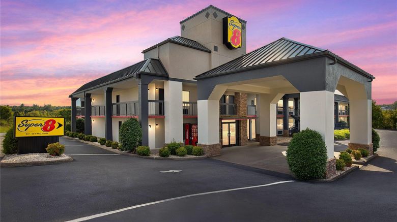 <b>Super 8 Bulls Gap Greeneville Area Exterior</b>. Images powered by <a href="https://iceportal.shijigroup.com/" title="IcePortal" target="_blank">IcePortal</a>.