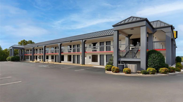 Super 8 Bulls Gap Greeneville Area Exterior. Images powered by <a href="https://iceportal.shijigroup.com" target="_blank" rel="noopener">Ice Portal</a>.