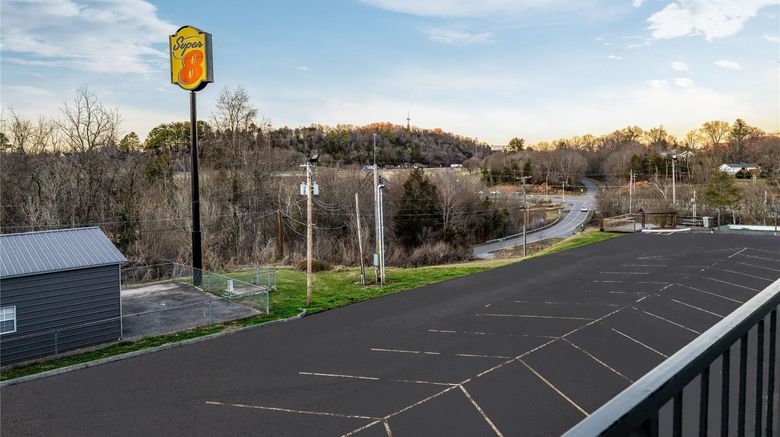 <b>Super 8 Kingsport I-81 Exterior</b>. Images powered by <a href="https://iceportal.shijigroup.com/" title="IcePortal" target="_blank">IcePortal</a>.