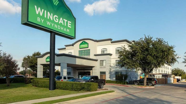 <b>Wingate by Wyndham DFW / North Irving Exterior</b>. Images powered by <a href="https://iceportal.shijigroup.com/" title="IcePortal" target="_blank">IcePortal</a>.