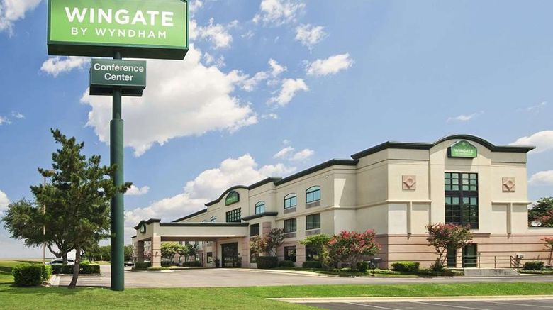 Wingate by Wyndham Hotel  and  Conf Ctr Exterior. Images powered by <a href="https://iceportal.shijigroup.com" target="_blank" rel="noopener">Ice Portal</a>.