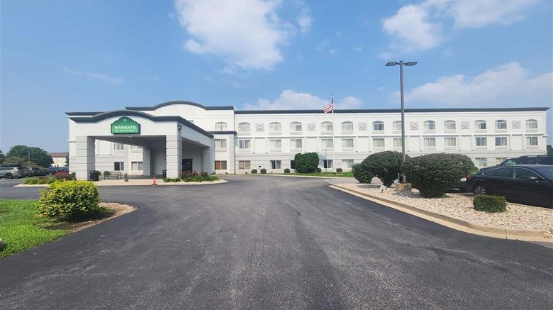 Wingate by Wyndham Joliet Exterior. Images powered by <a href="https://iceportal.shijigroup.com" target="_blank" rel="noopener">Ice Portal</a>.