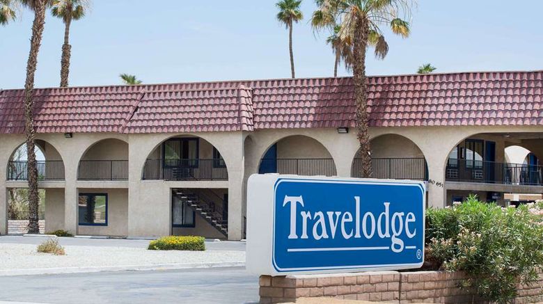 <b>Travelodge Indio Exterior</b>. Images powered by <a href="https://iceportal.shijigroup.com/" title="IcePortal" target="_blank">IcePortal</a>.
